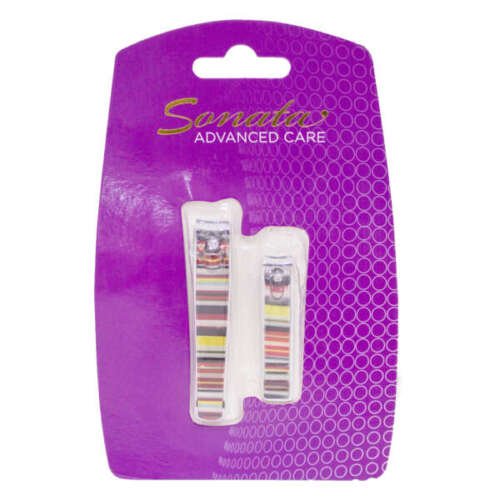 Sonata Set of 2 Pieces Nail Clippers - Two Sizes S/L