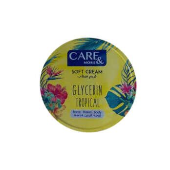 Care & More Soft Cream With Glycerin Tropical - 75mL