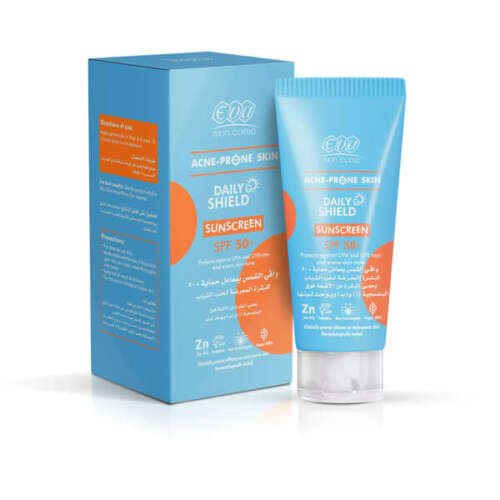 10066702 Eva Skin Clinic Acne-Prone Sunscreen Spf +50 - 40 Ml