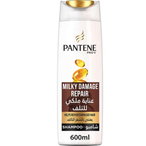 Pantene Pro-V Milky Damage Repair Shampoo - 600ml