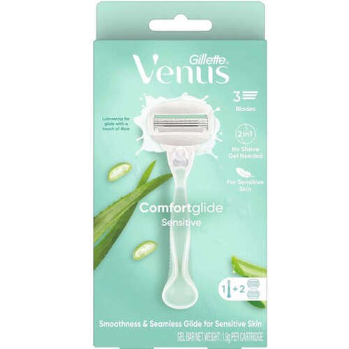 Gillette Venus Comfort Glide Sensitive for Women + 2 blade