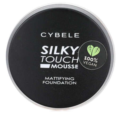 Cybele Mousse Foundation Silky Touch 01 Light Shell