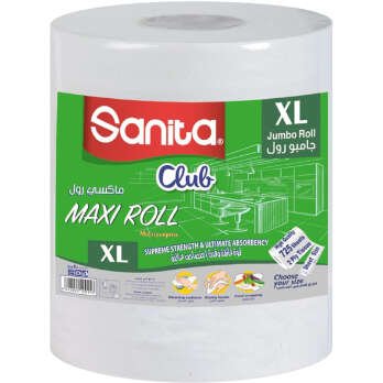 سانيتا مناديل ماكسي رول XL - قطعه واحدة