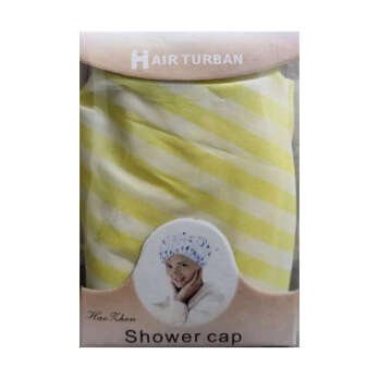 Bonnet to protect hair while showering