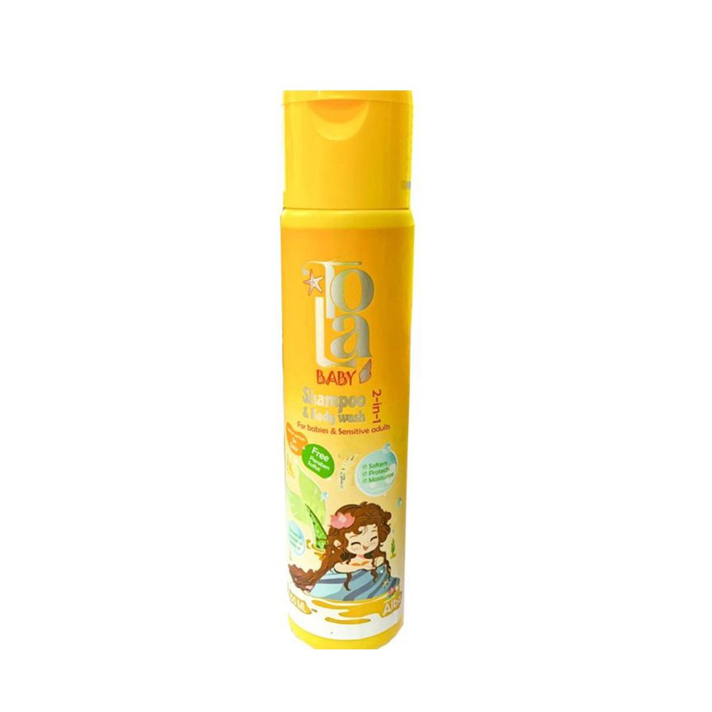 Tola Baby Shampoo and Body Wash 2 in 1 - 250ml