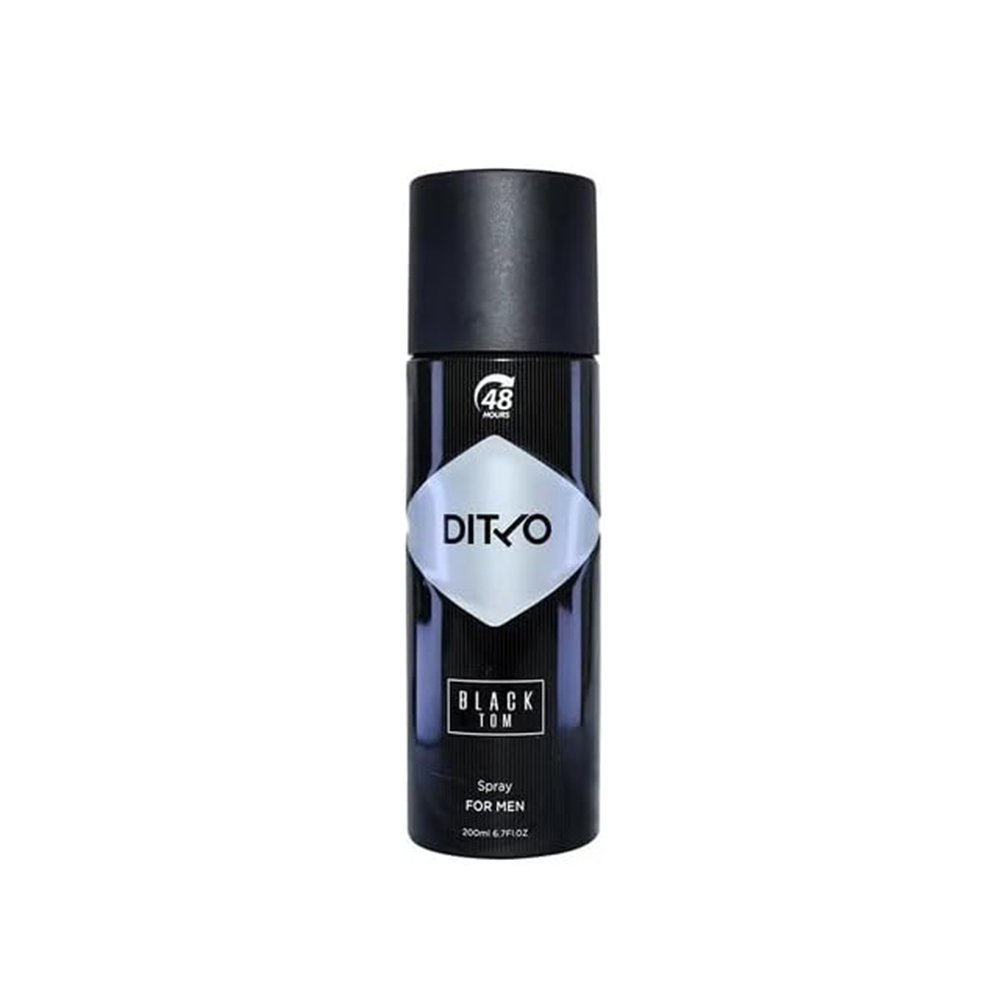 Dito Black Tom Men's Perfume Spray – 200ml