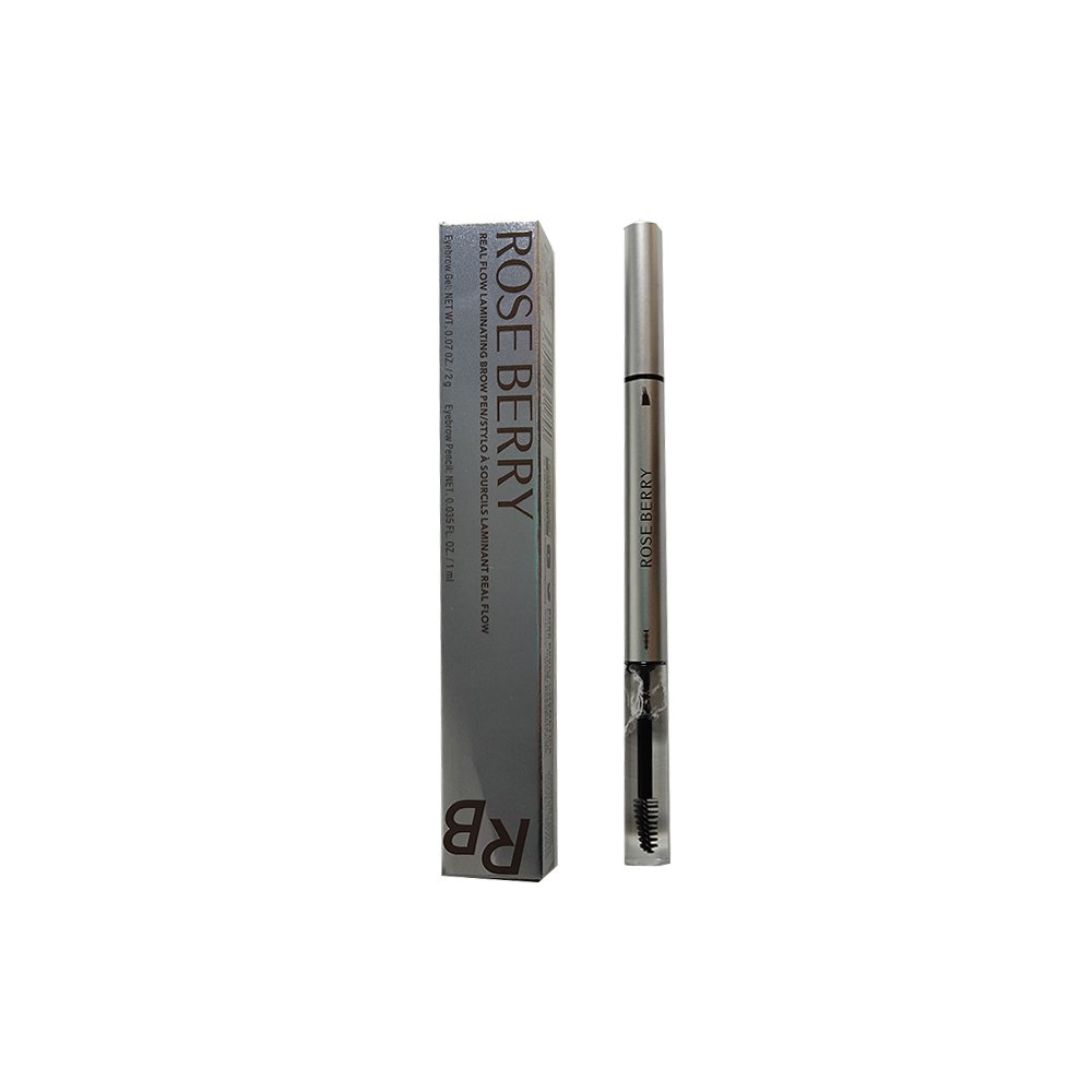 Rose Berry 2-in-1 Eyebrow Pencil + Eyebrow Gel - Auburn