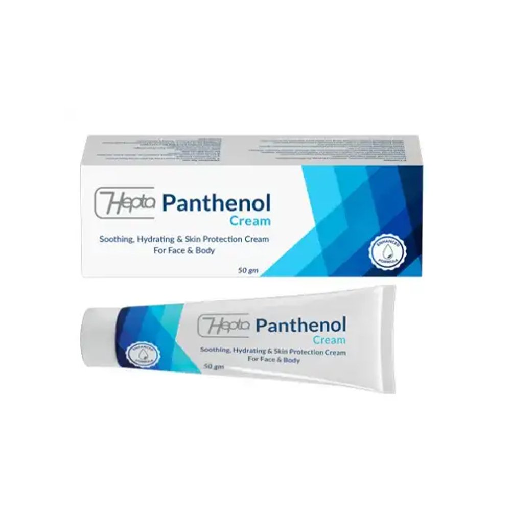 Hepta Panthenol Moisturizing Cream for Face and Body - 50g