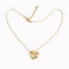 Stainless Steel Double Heart Necklace
