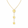 Stainless steel triple butterfly chain