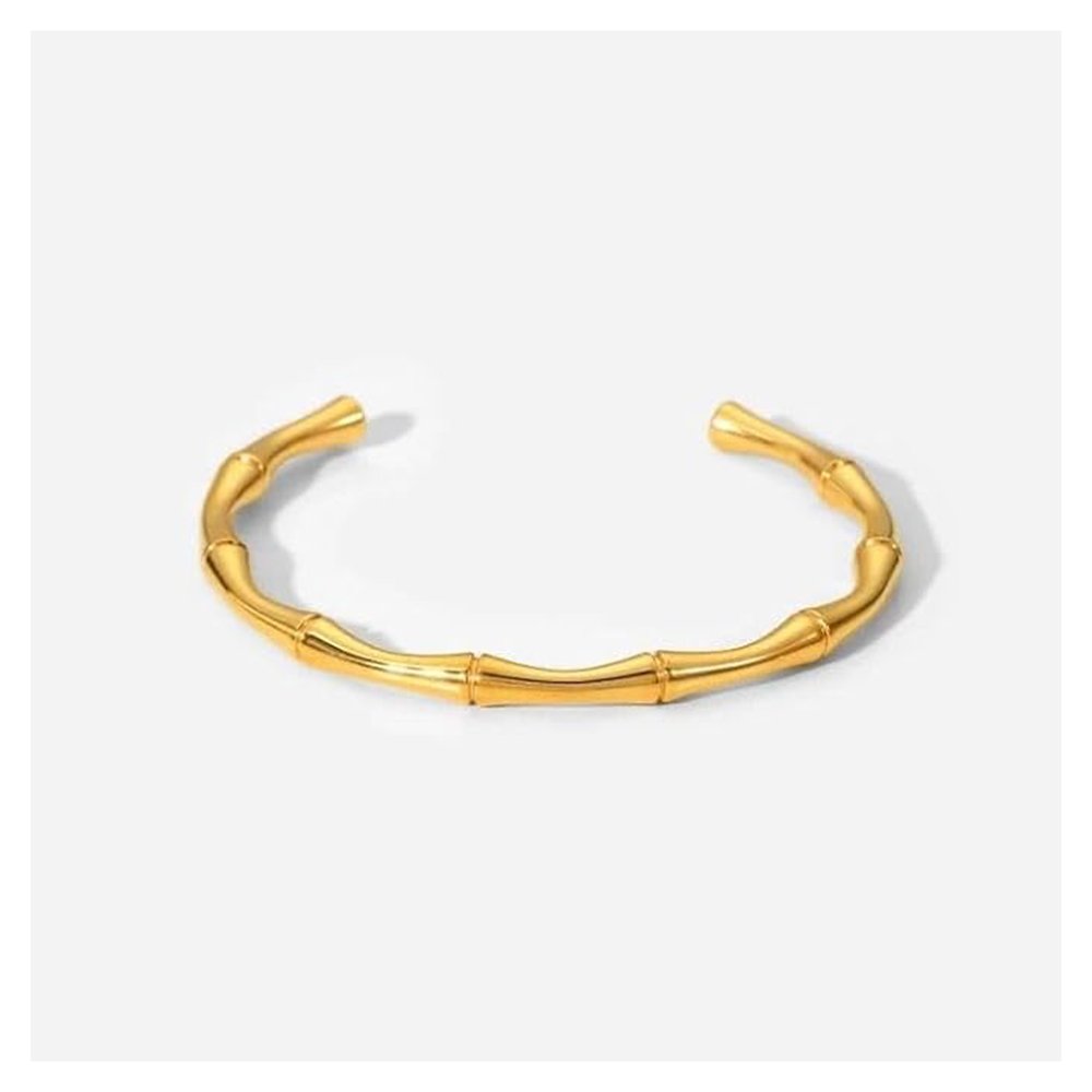 Bamboo Stainless Steel Bracelet