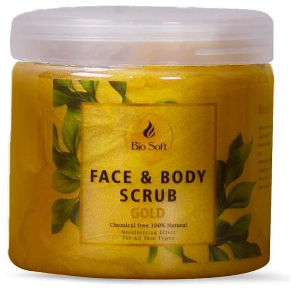 Bio Soft Face and Body Scrub Gold - 500ml