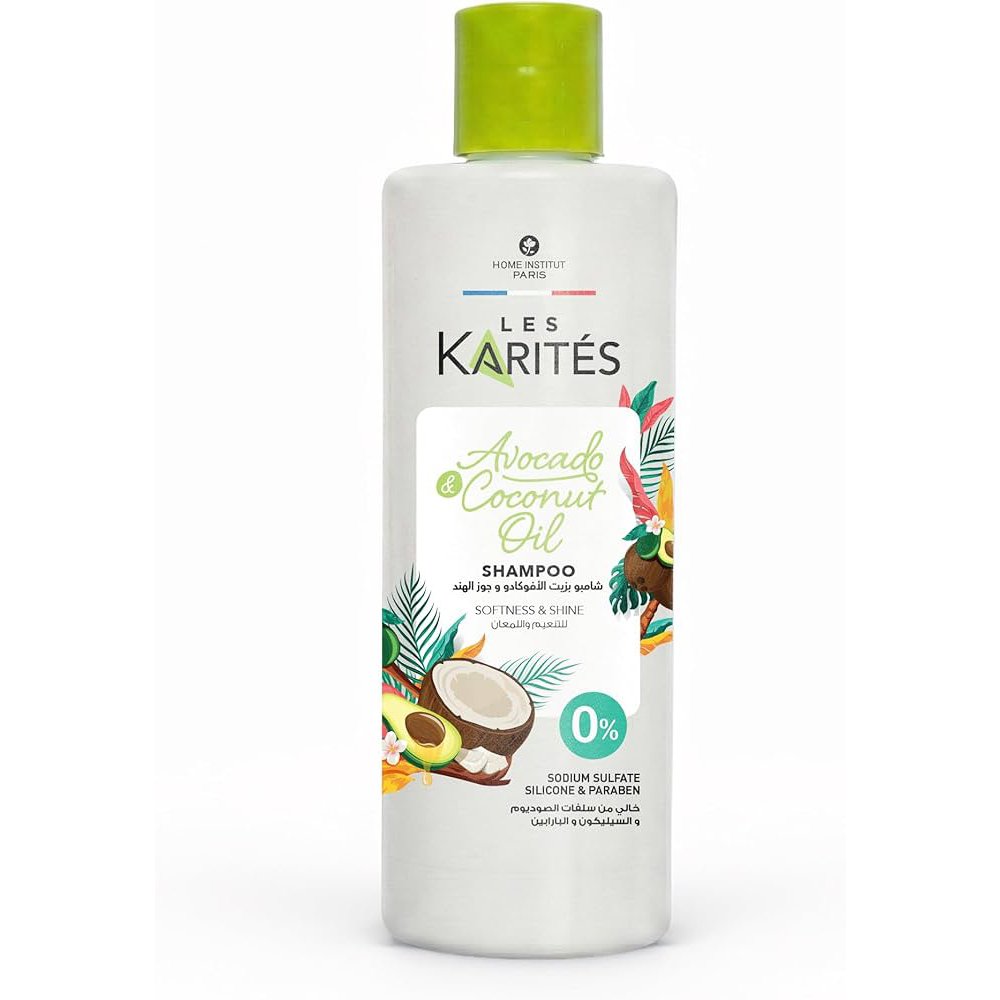 Les Karites Shampoo Avocado&Coconut Oil - 400Ml