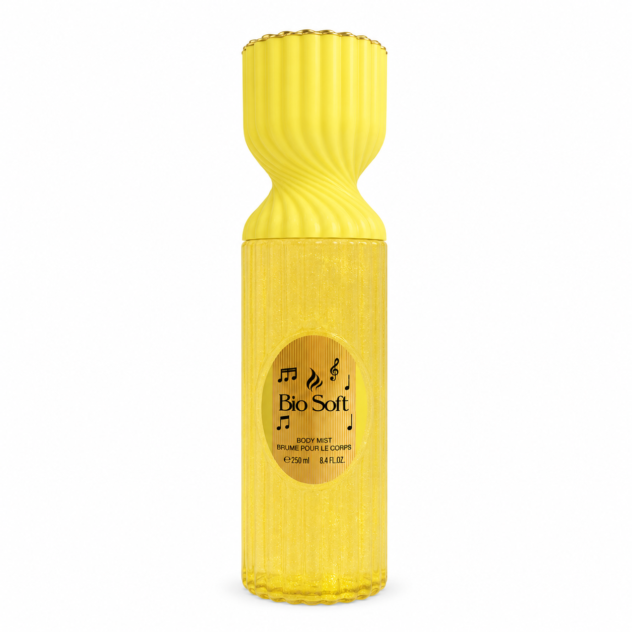 Bio Soft Body Mist Shimmer Yellow - 250ml