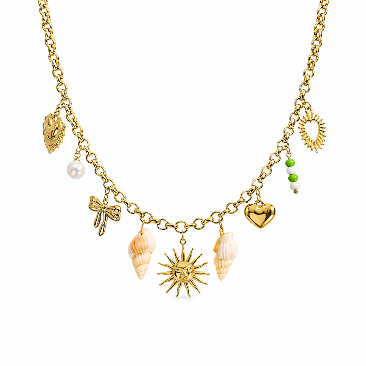 Stainless steel chain – shells