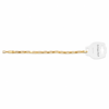 Rectangular stainless steel chain with lobes